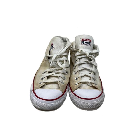 Converse CTAS Hi Street White Sneakers M 13 W 15 - Picture 1 of 7
